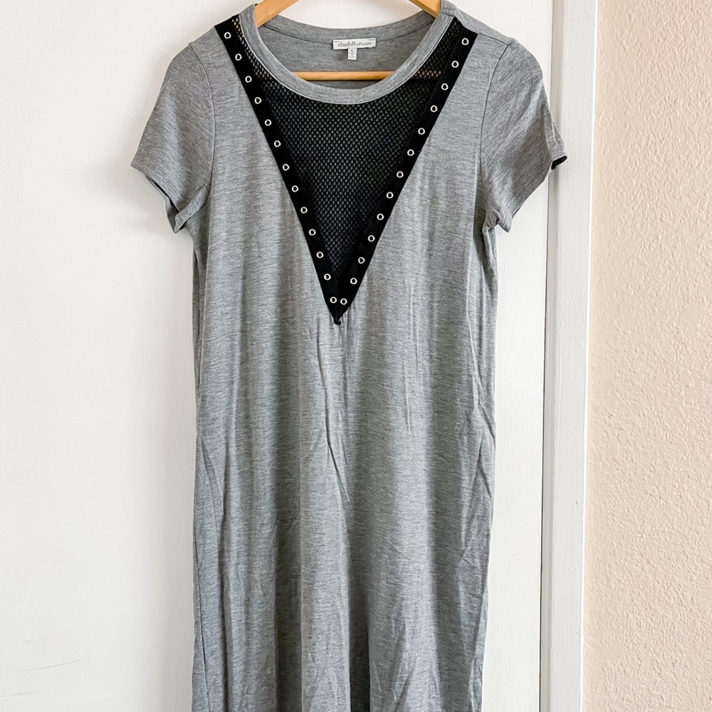Casual gray dress